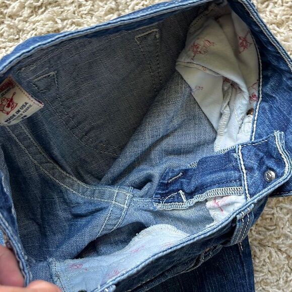True Religion RN#112790 Low Rise Strait Leg Jeans size 28 - Picture 16 of 16